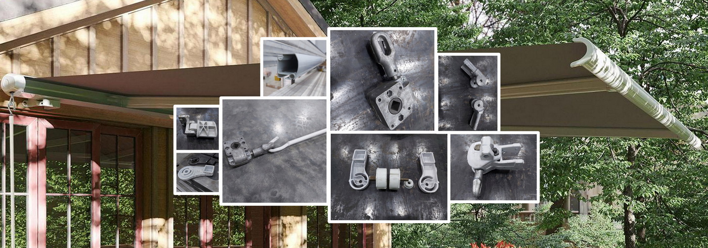 تولید کننده قطعات سایبان بازویی ارزان